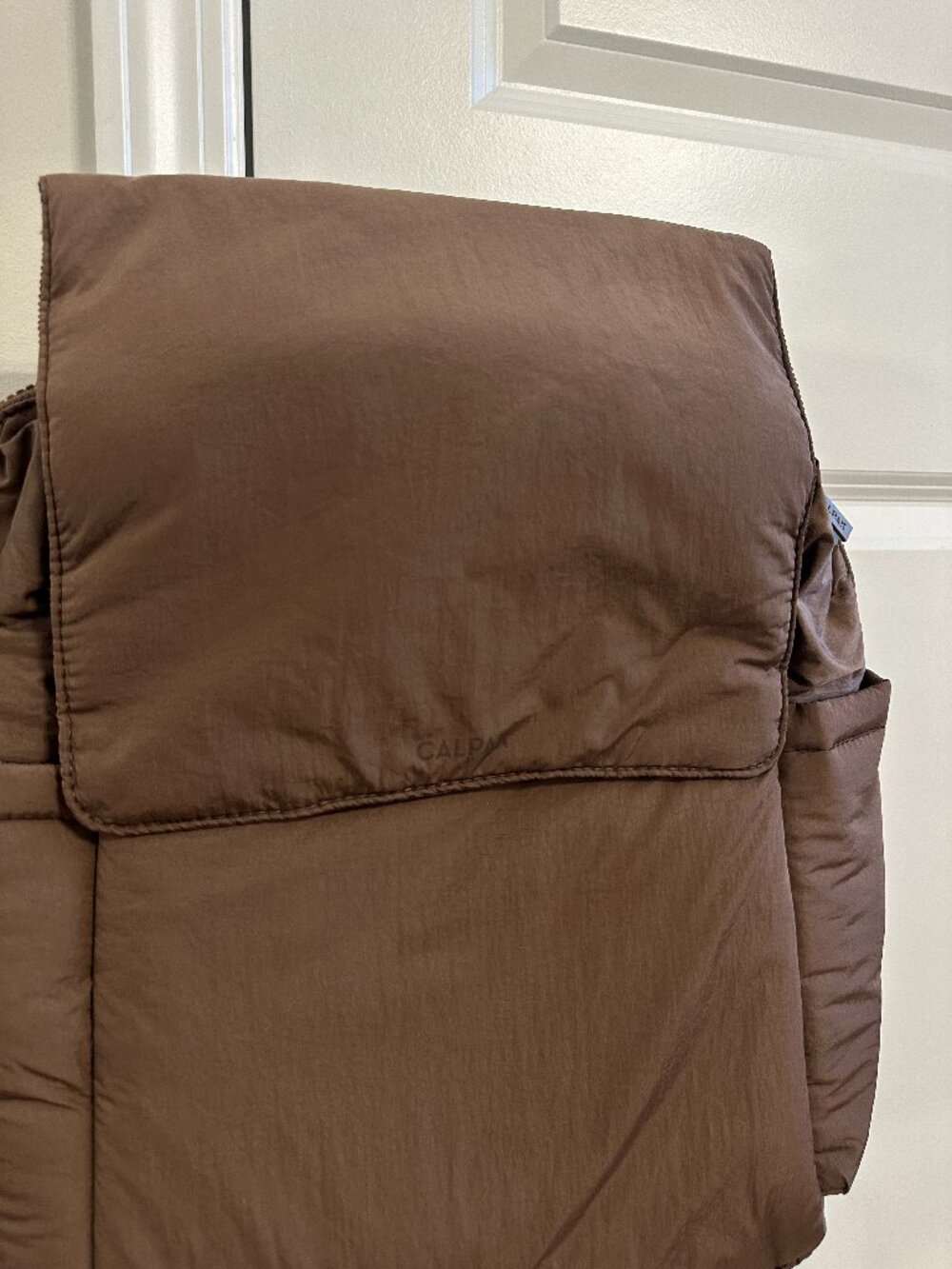 CALPAK Diaper Backpack with Laptop Sleeve in Hazelnut in Hazelnut - Picture 5 of 9
